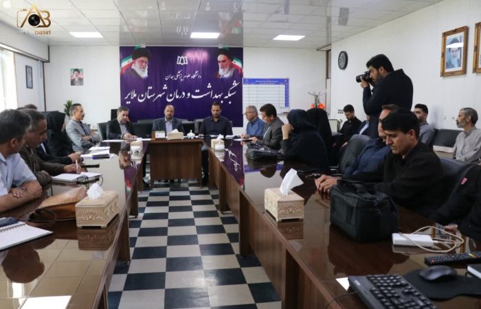 تجلیل از اصحاب رسانه شهرستان ملایر توسط رئیس شبکه بهداشت و درمان شهرستان ملایر